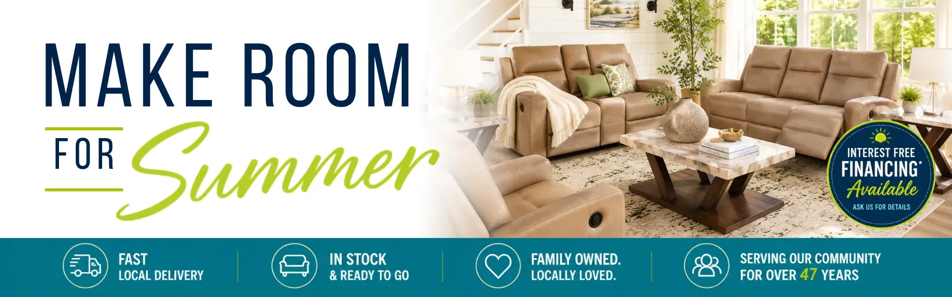 MAKE ROOM FOR Summer